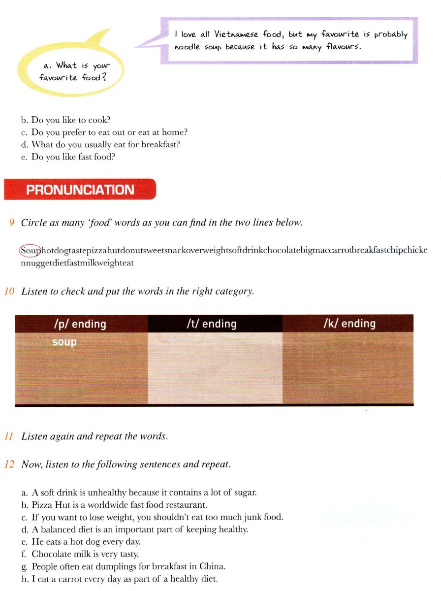 Lessons-for-IELTS-Speaking-FOOD